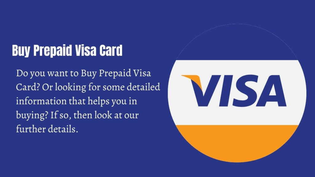 buy visa prepaid card online