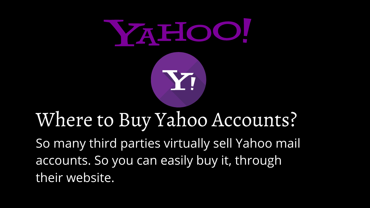 buy yahoo mail account