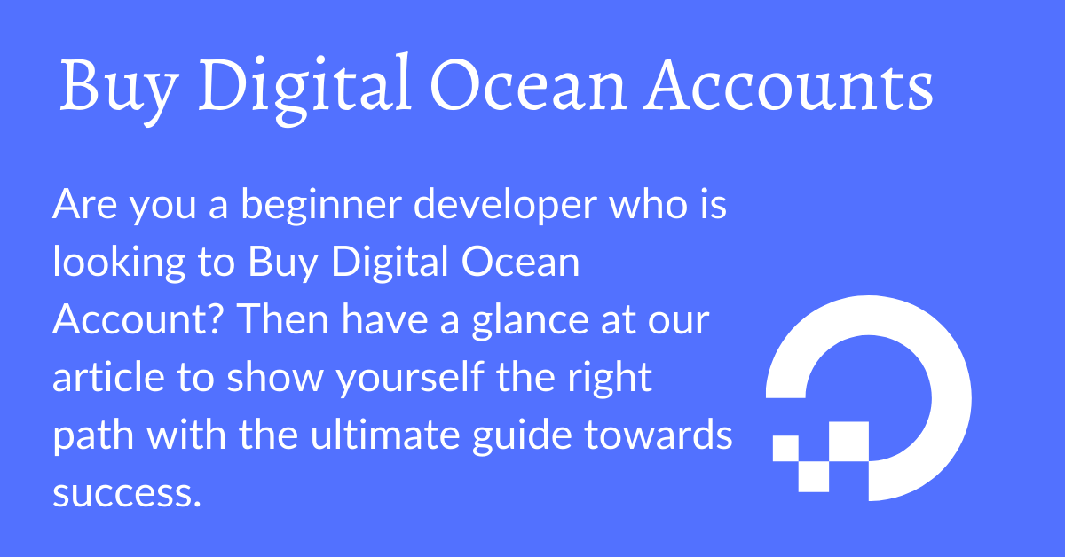 Buy Digital Ocean Account